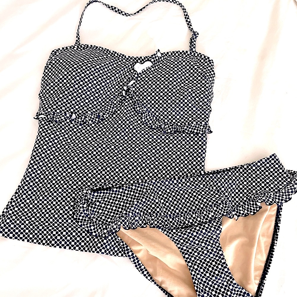 NWT DownEast Tankini Swimsuit Set